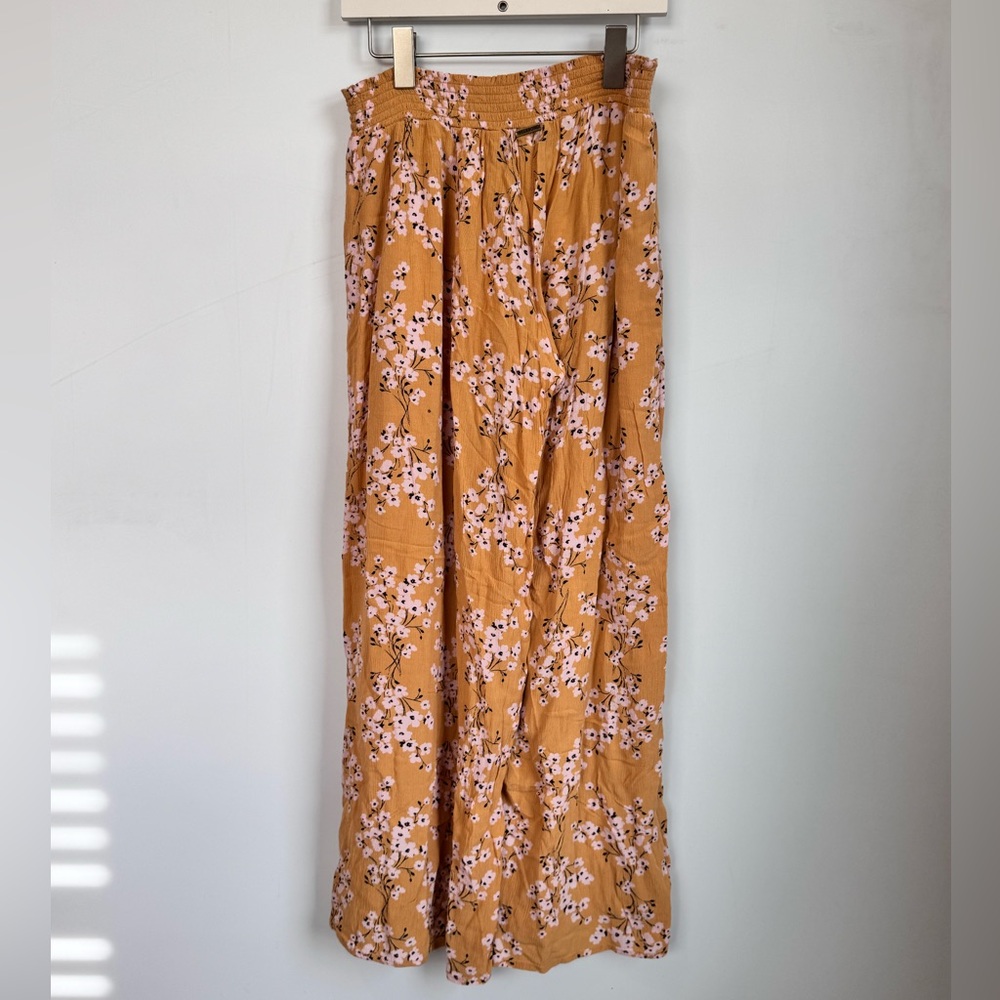 Billabong Wandering Soul Wide Leg Pant in Golden Hour Size Large - Picture 6 of 8